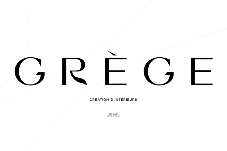 Webdesign Trend 2022 - Typografische Hero Header- https://grege-interieurs.com/